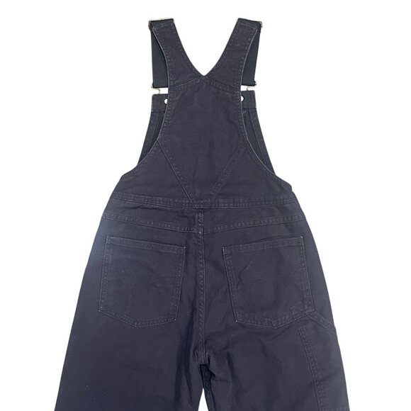 NWT Bass Pro Shops Youth S Black Insulated Workwear Overalls Durable Pockets - Picture 12 of 16